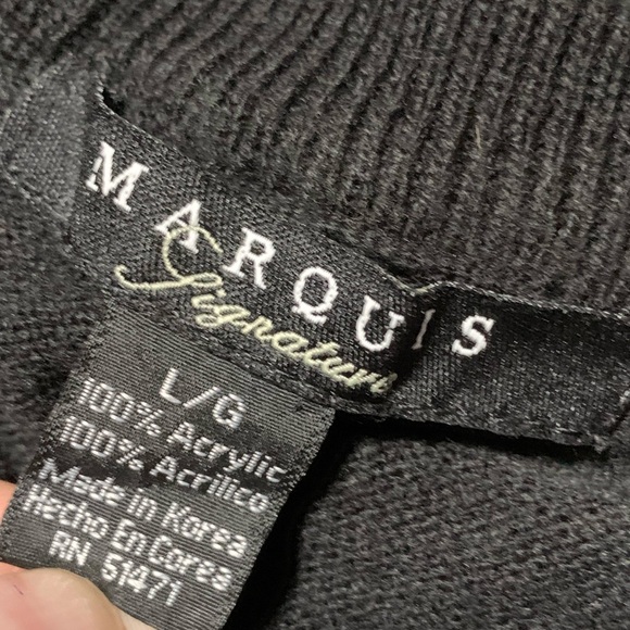 3/$20 Men’s Marquis Signature Sleeveless Sweater Vest Size Large - Picture 4 of 8